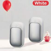 2个装可充电暖手宝 - 2000mAh*2个便携式磁性暖手宝，男女通用，非常适合户外露营和狩猎，冬季必备配件，圣诞礼物，暖手宝，男士礼物，圣诞袜填充物，可充电保温暖手宝，闺蜜节礼物，送给小狗的礼物，嘉年华礼物，春夏礼物，伴娘礼物，房间装饰，卧室装饰，海滩礼物，旅行礼物，男士礼物，女士礼物，度假礼物 - 彩色 - 查看 7