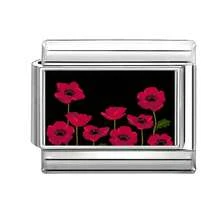 1件DIY照片模块化手链，饰有心形花朵元素，适合作为派对礼物送给朋友/情侣，适用于圣诞节、新年、万圣节、情人节等场合。设计精美，采用不锈钢材质，兼具实用性和时尚感，优雅的黑色风格，营造圣诞氛围，可用于圣诞装饰、派对穿搭、圣诞礼物、圣诞家居装饰、复古夏季风格、优雅服饰、万圣节配饰，也适合所有季节、学校、晚会、毕业典礼等场合佩戴。 - M293301 - 查看 14