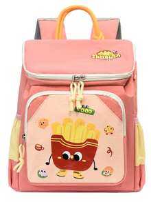 2026 New Style Kids Backpack, Cute Casual Daypack For Boys And Girls - Pink - View 7