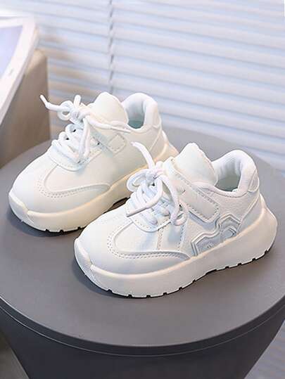 1 Pair Kids' Cute & Fashionable Sneakers, Breathable Soft Durable Toddler Shoes, Casual Indoor/Outdoor Athletic Shoes, Suitable For All Seasons