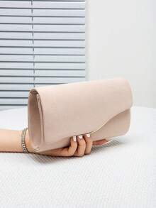 女士晚宴包 - 杏色 - 查看 3