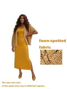 155*42厘米 达尔马提亚豹纹披肩，黑白女巫款，用途广泛，适合日常、派对、舞会等场合，蓬松柔软 - 彩色 - 查看 8