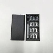 24合1多功能精密螺丝刀套装 – 不锈钢材质，带便携式收纳盒，专业电子设备维修工具套装，适用于手机和平板电脑 - 彩色 - 查看 12