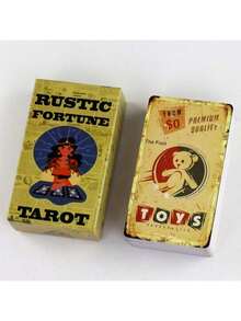 Rural Retro Advertising Tower Board, Rustic Wealth Board Game Card, Monkey Banana Entertainment Card, Friend Interactive Entertainment Card - Multicolor - View 7