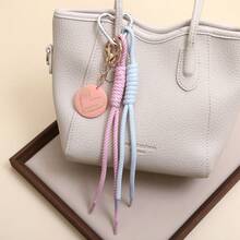 New Creative Mother's Day Keychain Mama Round Card Carving Love Tassel Creative Bag Pendant Wholesale - Multicolor - View 4