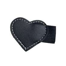 1pc Heart-Shaped Faux Leather Pen Holder, Designed For Notebooks, Diaries, Planners And Tablet Sleeves. This Self-Adhesive Pen Case Comes With An Elastic Band, Suitable For Pencils, Styluses, Book Pages, Laptop Pens And Apple Pencil, Making It A Perfect Gift For Wedding Anniversary Or Valentine's Day! - Multicolor - View 8