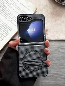 1pc Magnetic Wireless Charging Phone Protective Case, Aesthetic Protection, Unique Pattern, High-Quality Coverage, Foldable Cover, Compatible With Samsung Galaxy Z Fold 7/6/5/4, Full-Coverage Anti-Drop Protective Case Compatible With Samsung Galaxy Z Flip7/Galaxy Z Flip7FE Galaxy Z Flip6/5, Suitable For Men And Women, Birthday/Graduation/Back To School Gift - Multicolor - View 36