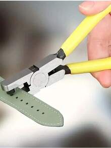 2.0mm Round Hole Punch Tool, Suitable For Watch Bands, Leather, Shoes, Fabrics, Pet Collars, DIY Home Or Craft Projects, Universal Type - Multicolor - View 2