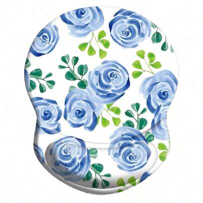 Ergonomic Pad With Wrist Support, Pain Relief Comfort Wrist Rest Pad With Non-Slip PU Base For Gaming, Home, Office & Travel (Retro),Retro