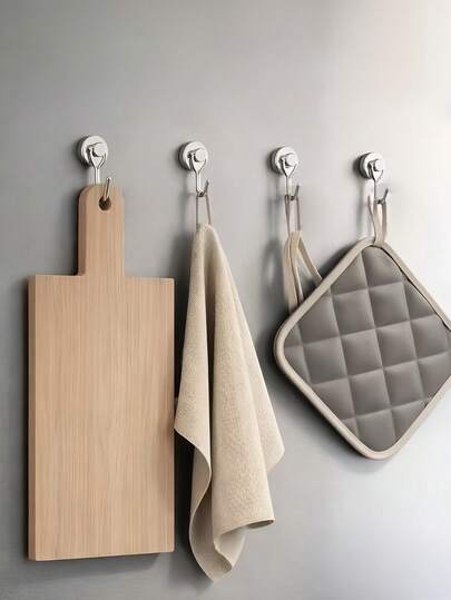 5個 マグネットフック、強力磁石フック、ドリルなし、浴室、キッチン、タオル、オフィス、冷蔵庫、金属家具に適しています