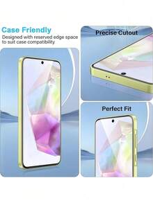 5Pcs Crystal Clear Tempered Glass Screen Protection Compatible With Samsung Galaxy S26 S25 S24/Compatible With IPhone 17 16/Compatible With HUAWEI/Honor/Compatible With Xiaomi 15T/Poco/Redmi Note 15 Full Coverage 9H Hardness Anti-Fingerprint - Clear - View 8