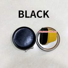 Shoe Polish Wax Kit, With Polishing Sponge, Black & Brown Shoe Wax, Metal Box Packaging, Repairs Scratches And Restores Leather Shoes Color, 3 Color Options, Suitable For Smooth Leather Shoes,Shoe,Spring Summer Picks,Brides Maid Gifts,Room,Bedroom Deccor,Bedroom Deccor,Beach,Travel,For Men,For Women,Vacation - Multicolor - View 6