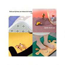 My Kitty Drives A UFO _ Atomic Space Cat _studiotine Bath Mat Bathroom Accessories Carpet Anti Slip Mat - 1PC - 查看 2