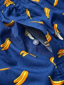 3pcs Men's Cotton Printed Classic Plaid Fashion Comfortable Aloe Vera Pants - Multicolor - View 6