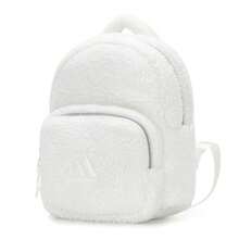 Adidas Women's Backpack W FLUFFY BP Sports Casual Backpack Student Backpack Daily Backpack KB5958 - Hanyu White - View 1