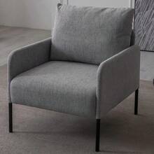 Sillón Mónaco Gris Oscuro - Negro - Ver 8