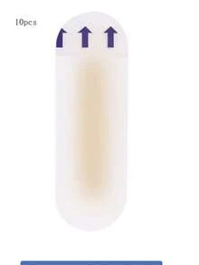 Miếng dán chống ma sát gót chân, Miếng dán chống ma sát bàn chân, Miếng dán chống ma sát dạng gel hydrogel cho bàn chân, Mặt nạ bàn chân, Miếng dán bàn chân, Băng dán hydrocolloid đóng gói riêng lẻ, Miếng dán chống ma sát gót chân, Miếng dán bàn chân - lớn - Xem 11