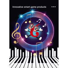 Rhythm Electronic Keyboard Rhythm Master Piano Game Console Portable Puzzle Adventure Game Parent-Child Interactive Toy - Multicolor - View 12