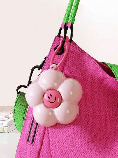 1pc Flower-Shaped Portable Pill Case - Travel Moisture-Proof Reusable Unisex Daily Medication Organizer, Suitable For Vitamins, Medicines And Supplements, Essential For Home, Travel, Office And School