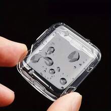 3pcs Transparent TPU Shockproof Earphone Case With Metal Clip - Clear - View 3
