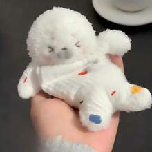 Latest Creative Hanging Rope Squishy Seal Doll, Fidget Stress Relief Squeeze Doll, Perfect Gift For Birthday, Holiday, Halloween, Christmas, Gamer, Easter - Multicolor - View 13