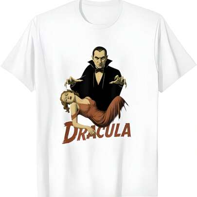 Vintage Dracula Horror Movie - Classic Monster Retro Design T-Shirt