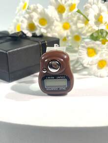 New Mini Electronic Counter Ring, Tasbih Style, Multiple Colors Available, Compact & Portable, Smooth Operation For Middle Eastern Ramadan Prayer Counting, Suitable For Ramadan Prayers, Exercise Counting, Knitting, Business Activities, Golf, Holiday Gifts, Etc. - White-regular - View 14