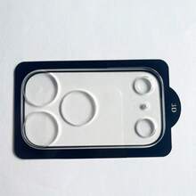 2 Pieces Set - Transparent Tempered Glass Camera Lens Protective Film, Compatible With IPhone 17, 16 Pro Max Series, 9H Hardness, Explosion-Proof And Scratch Resistant, Mobile Phone Lens Protective Film, Valentine's Day Gift - Multicolor - View 7