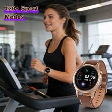Unisex Smartwatch With Colour Display, Featuring 24/7 Heart Rate Monitoring, Blood Oxygen Saturation Tracking, Blood Pressure Measurement, Sleep And Stress Health Monitoring, Blood And Body Composition Analysis, And Multiple Exercise Modes. - màu nâu - Xem 7