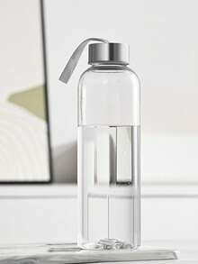 3 أحجام (300 مل ، 400 مل ، 500 مل) زجاجات مياه رياضية شفافة، محمولة وقابلة لإعادة الاستخدام، سهلة التنظيف، هدية مثالية للعودة إلى المدرسة للسفر والتخييم والدراجات والأنشطة الخارجية - متعدد الألوان - مشاهدة 3