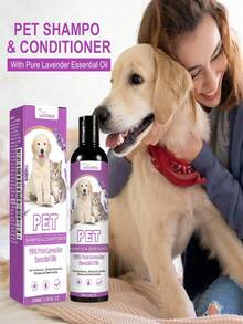 Pet Shampoo - Helps Relieve Skin Itchiness, Softens And Detangles Pet Fur. It Can Clean Pet Hair, Relieve Dry Hair, Deeply Clean Dirt And Grease, And Give Pets Fragrant And Glossy Fur. - 100ml - View 7