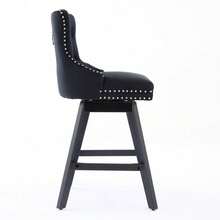 Barstools - Black + Velvet + Foam - View 6