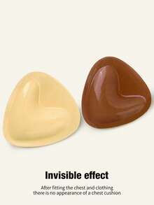 Double Sided Self-Adhesive Breast Pads And Flower Shaped Breast Patches, Bras, Reusable Liners, Bras, Bikinis, Invisible Thick Breast Pads, Underwear Accessories - Multicolor - View 4