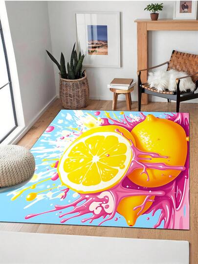 1pc Black Cat Pattern Best Gift, Flannel Mat, 0.47 Inch Thick, Non-Slip, Machine Washable, Printed Carpet Suitable For Entryway, Bathroom, Living Room, Laundry Room, Home Decor, Spring/Summer, Great For Home And Kitchen Decor