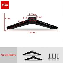 Bộ chân đế tivi đa năng kèm ốc vít, phù hợp cho phòng khách và phòng ngủ. - Nhiều màu - Xem 9