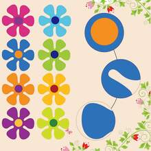 8+8pcs 8X4inch 8X2.2inch Sunflower Magnetic Stickers, Outdoor Activities, Car Fridge Cute Flowers, Strong Magnets, Holiday Carnival - 16 - View 6