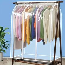 Fully Transparent 3D Suit Bag/Dress Hanging Bag, Dust Cover, Moisture-Proof, Suitable For Storing Coats, Suits, Formal Wear, Etc. Widened And Thickened, Washable, Also Suitable For Furniture Decoration And Organization. - 23,62 * 19,69 * 47,24 inch - Xem 3