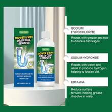 Jue Fish Drain Clog Remover, Kitchen Sink Pipe Hair And Grease Clog Cleaner, Suitable For Kitchen, Bathroom, Toilet And Other Pipes - Liquid - View 7