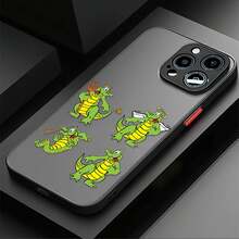 Funda para teléfono con diseño de dragón, compatible con Samsung, Apple, VIVO, OPPO, , Transsion, ,  y Honor. Fabricada en TPU, ofrece protección a prueba de golpes y caídas. Un regalo ideal para familiares y amigos. - Negro - Ver 2