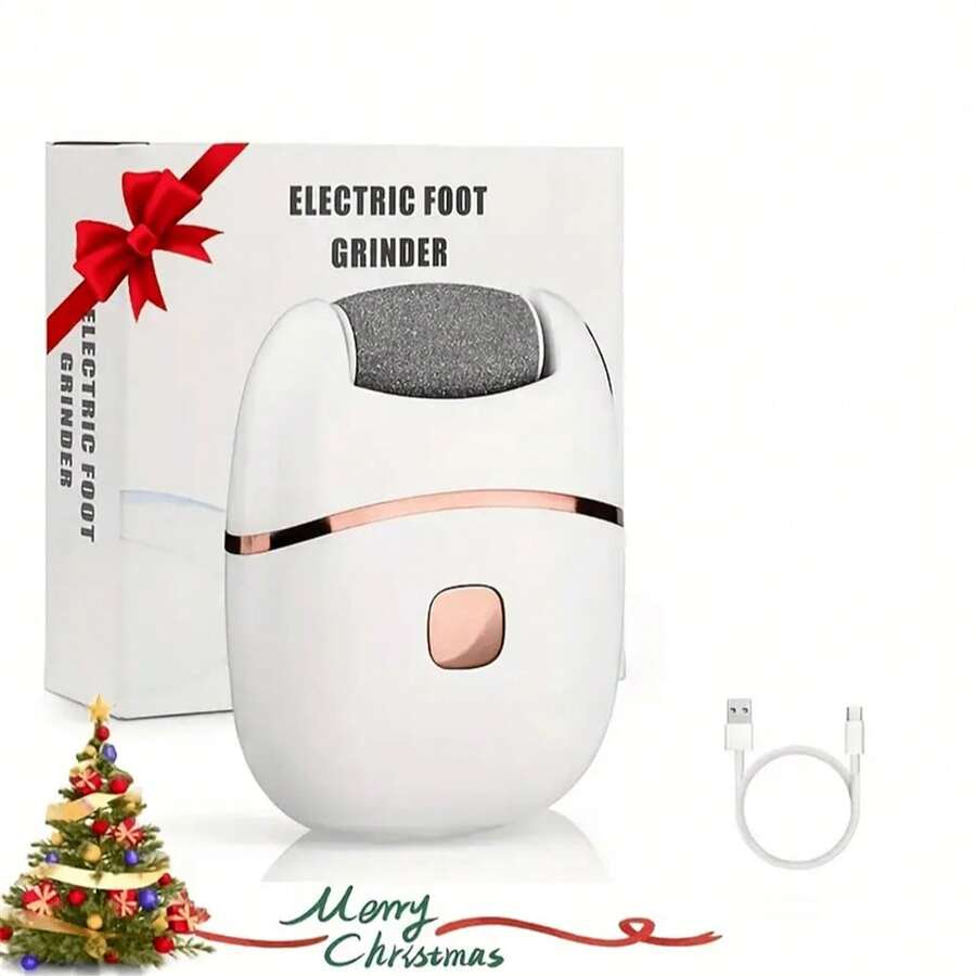 SOKANY Electric Foot Callus Remover, USB 400mAh, 2-Speed, LED Light, Detachable Head, Suitable For Thick Skin, Portable, ≤36V, Easy To Use