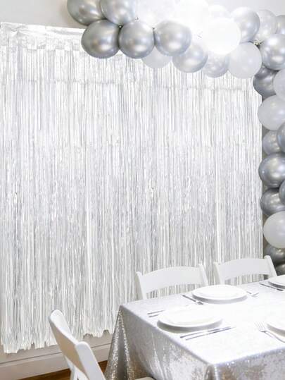 ستارة خلفية فضية مطفأة للحفلات وأعياد الميلاد، ديكور خلفية معلقة لحفلة الكشف عن نوع الجنين، ديكور غرفة حفلة عيد الميلاد، ديكور خلفية جدار لحفلة استحمام الطفل، إكسسوارات لحفلة الكشف عن نوع الجنين وحفلات الزفاف وأعياد الميلاد، ديكور حفلة عيد الميلاد وديكور الزفاف وخلفية رأس السنة الجديدة، ديكور معلق لأعياد الميلاد، هدية استحمام الطفل، ديكور استحمام الطفل، ديكور الكشف عن نوع الجنين