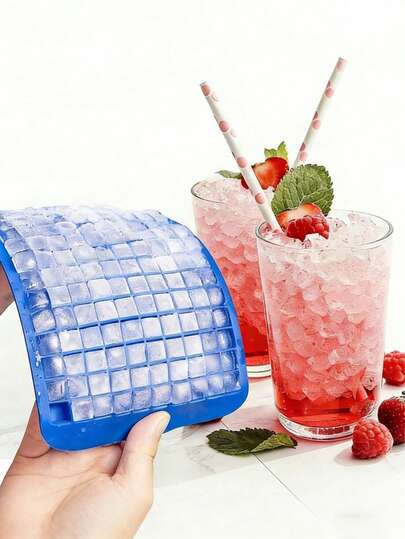 Molde de silicona de 160 cavidades, resistente al frío, molde para pudín, máquina de hielo, adecuado para el hogar, bar y otras ocasiones, fácil de usar, caja de hielo de silicona, molde doméstico