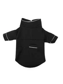 Soft Pet Pajamas, Suitable For Small Dogs And Cats, Black And Pink Options, Unisex Design - Black - View 7