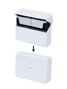 1SET (1 pieza Funda protectora transparente + 1 pieza Estuche para cigarrillos) Multicolor PARA IQOS IILUMA I ONE & PARA TEREA Estuche protector portátil resistente a arañazos, a caídas y al desgaste, Estuche para cigarrillos, Adecuado para viajes diarios y transporte - Conjunto multicolor - Ver 5