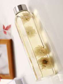 3 أحجام (300 مل ، 400 مل ، 500 مل) زجاجات مياه رياضية شفافة، محمولة وقابلة لإعادة الاستخدام، سهلة التنظيف، هدية مثالية للعودة إلى المدرسة للسفر والتخييم والدراجات والأنشطة الخارجية - متعدد الألوان - مشاهدة 7