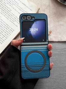 1pc Magnetic Wireless Charging Phone Protective Case, Aesthetic Protection, Unique Pattern, High-Quality Coverage, Foldable Cover, Compatible With Samsung Galaxy Z Fold 7/6/5/4, Full-Coverage Anti-Drop Protective Case Compatible With Samsung Galaxy Z Flip7/Galaxy Z Flip7FE Galaxy Z Flip6/5, Suitable For Men And Women, Birthday/Graduation/Back To School Gift - Multicolor - View 49