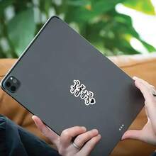 Cartoon Lucky Heart Pattern Stickers | Suitable For IPad, Phone Cases, Cups, Books, Laptops, Notebooks, Car Windows, Diaries, Desks, Luggage | Glossy Surface, Self-Adhesive, Paper Material - one-size - View 7