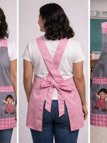 Aprons - 1Pc Grey - View 3