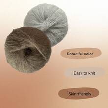 Mohair Knitted Yarn - Soft & Warm Crochet Knitting Yarn, Suitable For Making Hats, Scarves, Sweaters And Bags | Multi-Color Set - A - View 6