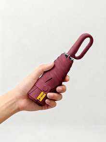 1pc Mini Folding Umbrella, Pocket-Sized Waterproof Portable Travel Umbrella, Sun Umbrella, Women's Sunscreen UV Protection Umbrella, 2-In-1 Mini Six-Fold Super Lightweight Portable Umbrella, Mini Travel Umbrella, Sunny And Rainy Dual-Use Portable Umbrella, Windproof, 99% UV Protection, Unisex, Sturdy Structure, Sunscreen And Rainproof, Windproof Umbrella, Women's Umbrella, Umbrella, Folding Umbrella - Multicolor - View 12